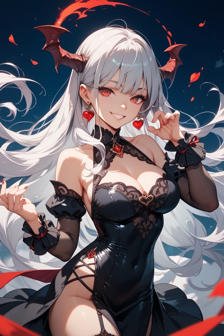 1girl in, fullllbody, Character Design, (((Light gray hair)), Super unique hairstyles, ((Eyes are blue)), (Sauce order), ((White hairpin)), (Mole under the left eye), ((bunny girl)) ,Long bangs, Eyes are hearts, Brainwashed, large full breasts, High quality, Slut, Magic Makeover, Sexy Phantom Thief Suit in Black, Black High Heels, Wide Shot, Detailed background of the prison