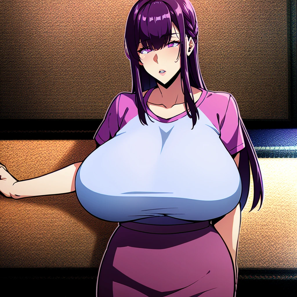 ((masterpiece)),((Write neatly and in detail)),((Beautiful and pretty older sister)),fate,(Scathach),blush,smile,((School Swimsuit)),((Pink nipples)),bedroom