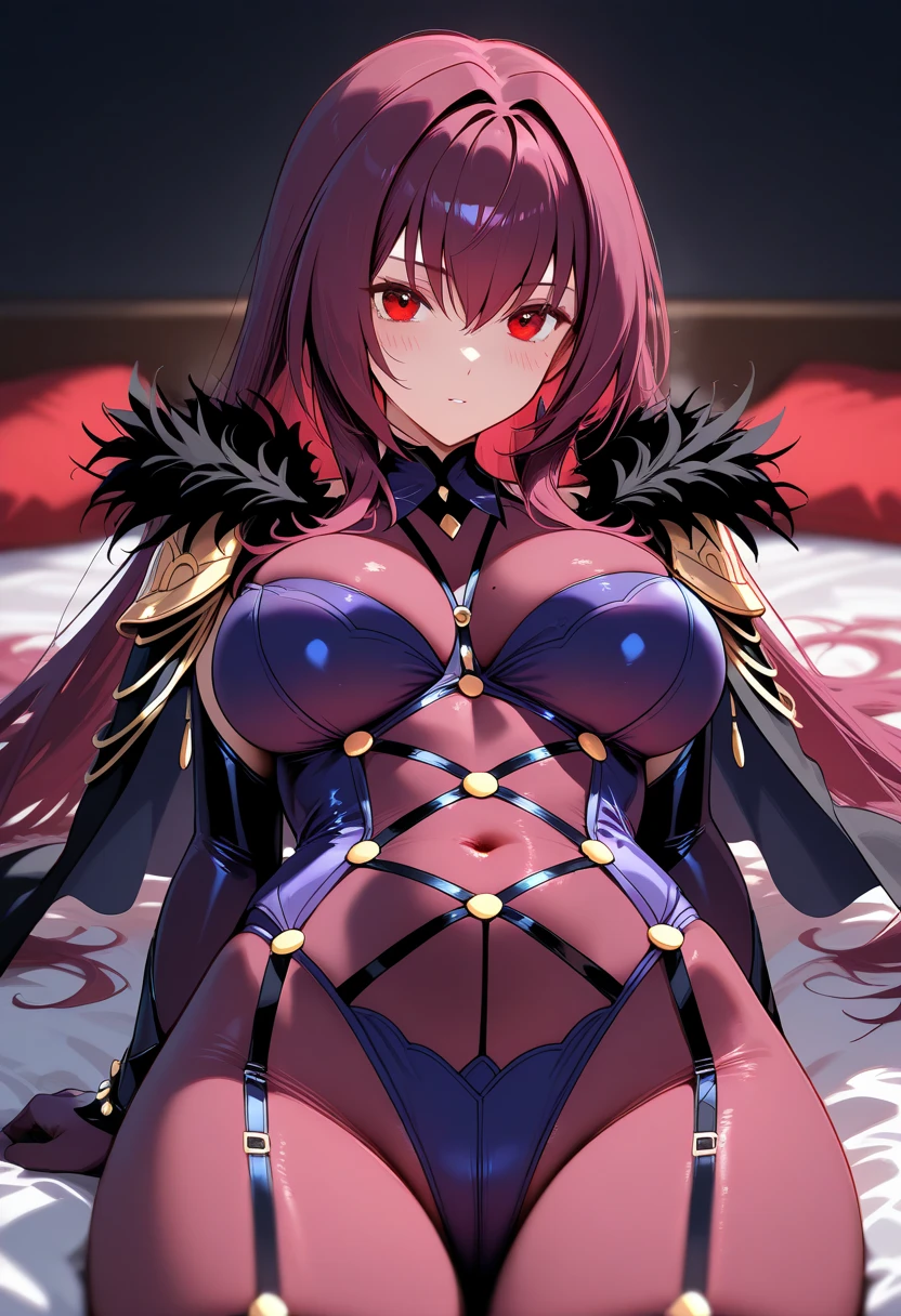 POV Fuselage Grab, ((SEX:1.8)), (Lying), 1girl in, moaning, (is crying), (Spread legs), Arms behind your head,(((: Inserting a into the : blood stain))), ((Broken Paladin Armor)), (Female knight:1.2),(s Armor:1.2), (Motion Blur:1.7), (large full breasts:1.3),(thighs thighs thighs thighs:1.1), Large breasts, (round breast), fgoskadi, skadi, long hair, purple hair, (red eyes:1.5),