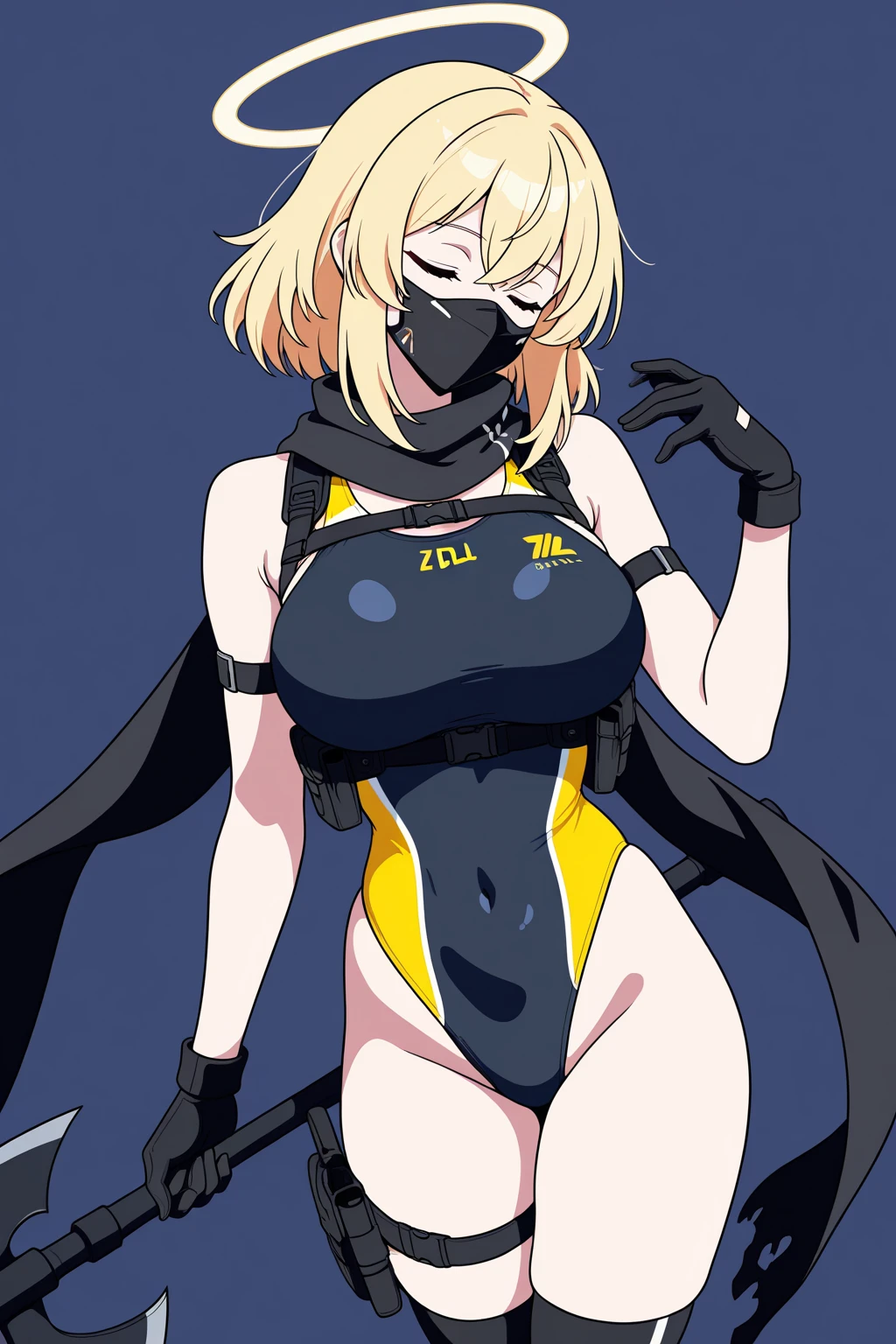 1 girl, detailed eyes, detailed beautiful face, Long blonde hair, body long blonde hair, improvisierter Knebel, (Klebebandknebel:1.5), GEKNEBELT, Klebeband, festgebunden, Arms behind the back, gefesselte Arme, schwarzer Bikini, blushing, Tape gag, sitting in a bedroom on a bed with a window, beach in the background, (big boobs:1.1), shy, Looking at the viewer