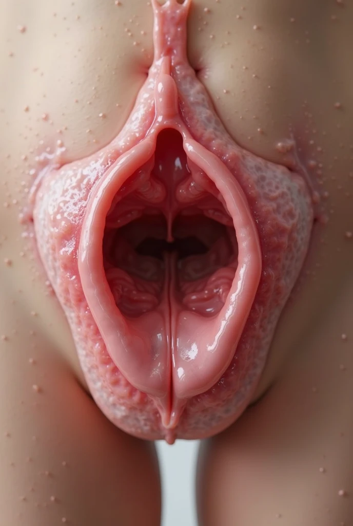 Hot girl , big boobs , ((lots of thick white liquid on boobs)), (body cover in thick white liquid) , spread legs , naked , without panties,  (exposed pussy), white liquid on pussy , arms up , exposed pink armpits, lying on red bed , ((orgasmic face expression)), mouth open , ((white liquid coming out of mouth)) ,black hairs , slightly closed eyes, horny expression