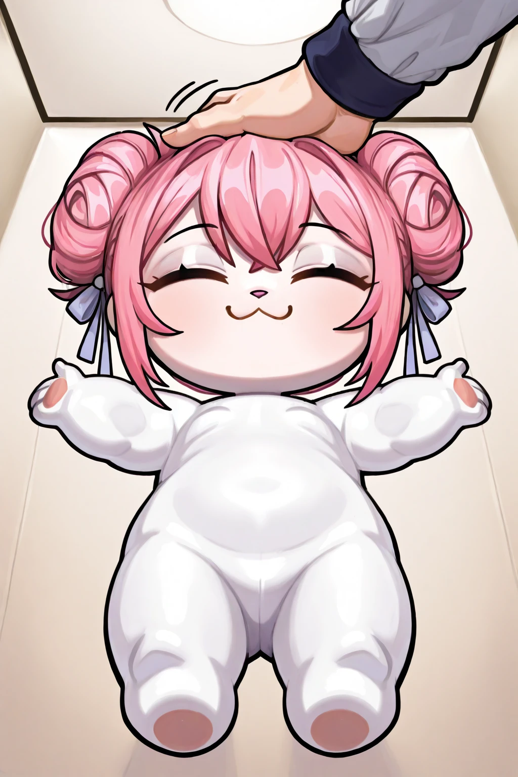 highest quality, masterpiece, 1 girl, alone, Chibi,, sazaki kaoruko, twin tails, hair ornaments, 1girl,masterpiece, expensive quality, very_expensive_solve, big_file size, full color,(completely nude:1.2),pussy,niplles,vaginal sex,