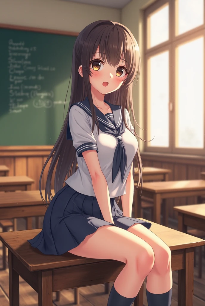 School girl sex in classroom