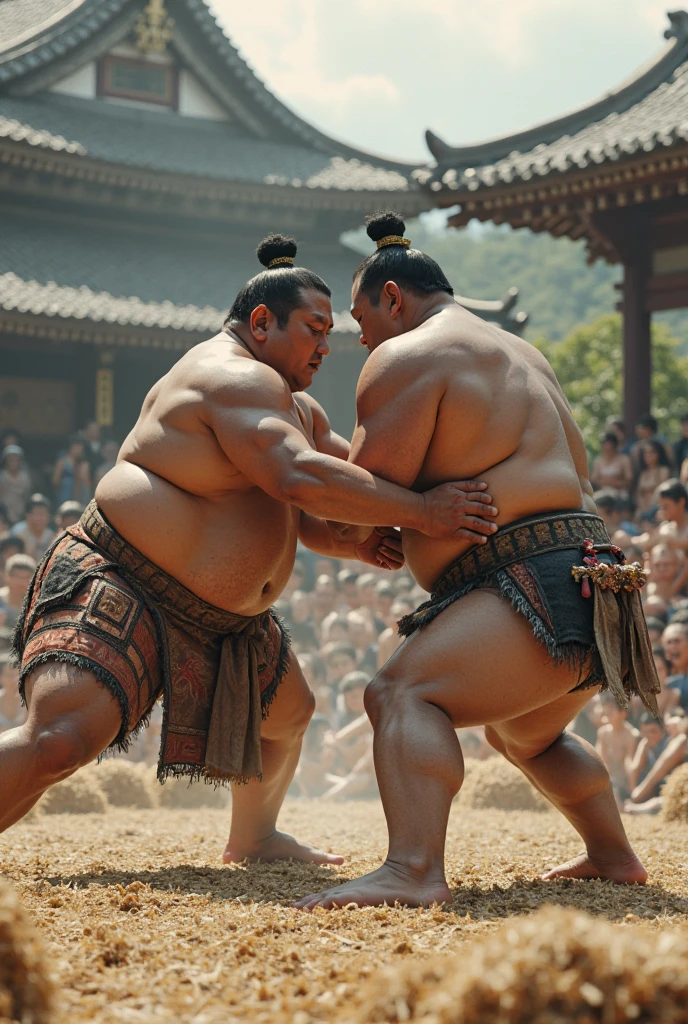 Make Japanese people wrestle sumo 
