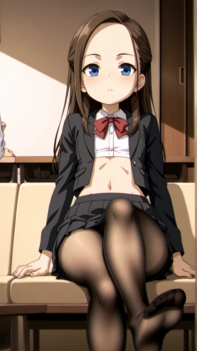 Minami Kotori、lovelive 、One Girl 、There are male students around、mini skirt, Sucking a male student&#39;s penis、Fallatio, Plump thighs, Highest quality, Focus on the thighs, Spread your legs wide, smile, blazer, blouse, はだけたblouse、Light green panties、Black knee socks,  classroom,My crotch is steamy 、Sweaty knee socks、Show the soles of your feet、Sweaty feet、Stain on the pussy line of panties