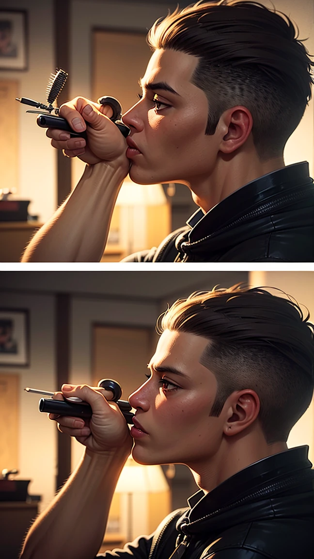 Drunken barber