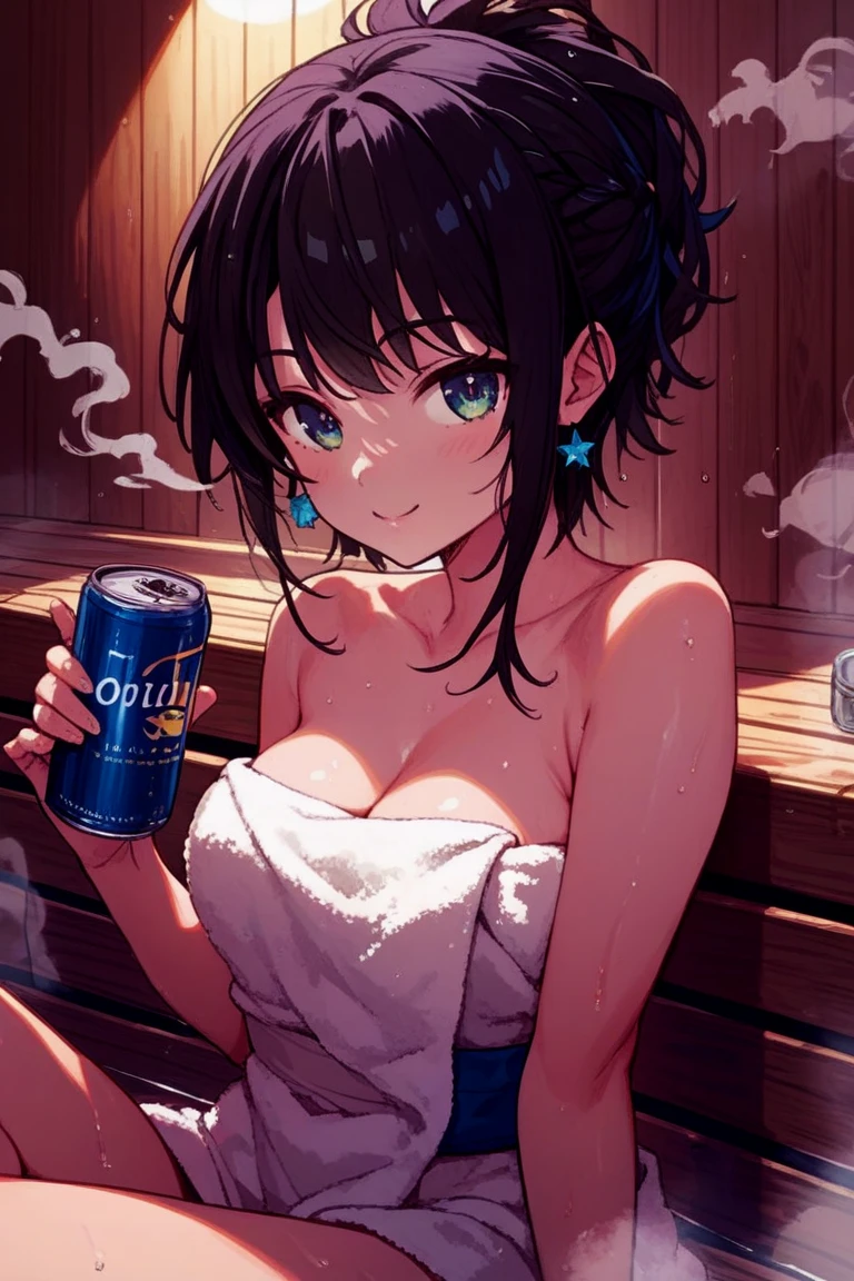 (masterpiece:1.2, best quality:1.1, highres,absurdres, high quality),(photorealistic:1.1),reflected light, colorful,ultra-detailed,8k, ultra hd, super detailed,
solo,tachibana_chizuru_sensei,(hair over one eye),grey eye,white hair,short hair,large breast, onsen, vapingnation, smoke, smoking,looking at viewer, night sky, cowboy shot,
<lora:Chizuru_Tachibana:0.7> <lora:VapingNation:0.5> <lora:GoodHands-vanilla:1>