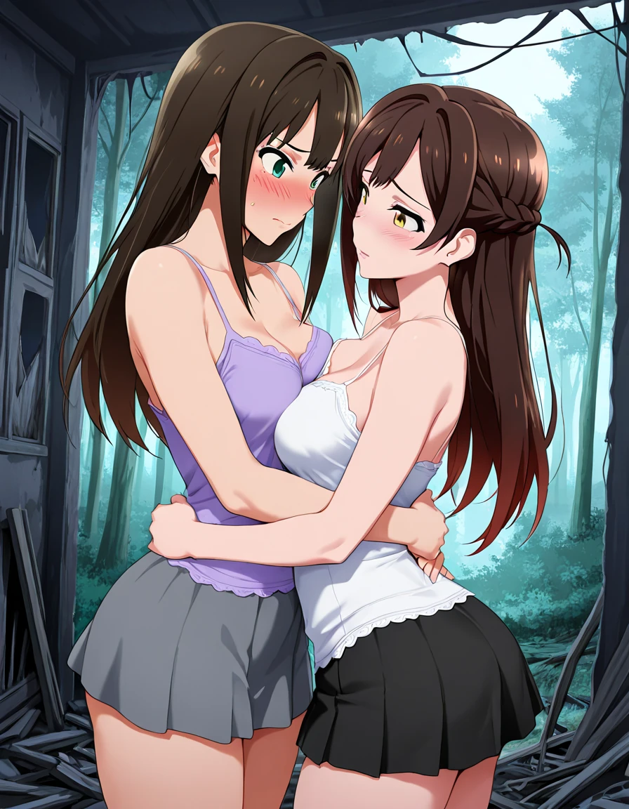 (Haruka Morishima)3is、3d、High resolution、girl、cute 、Thick pubic hair、Nipples、Thighs、Eyes of Love、Sweaty、Sweat in the crotch area、Young Face、beautiful, 写真のようにGenuineな画像、In isetail、High resolution、masterpiece、4K,8k.Genuine、Ultra Clear、School、Boyfriend and Girlfriend、Flirting