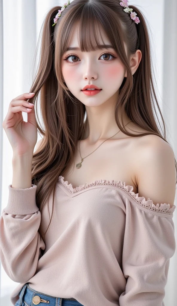 Beautiful K_pop 22 yo woman,big mouth,thin lips