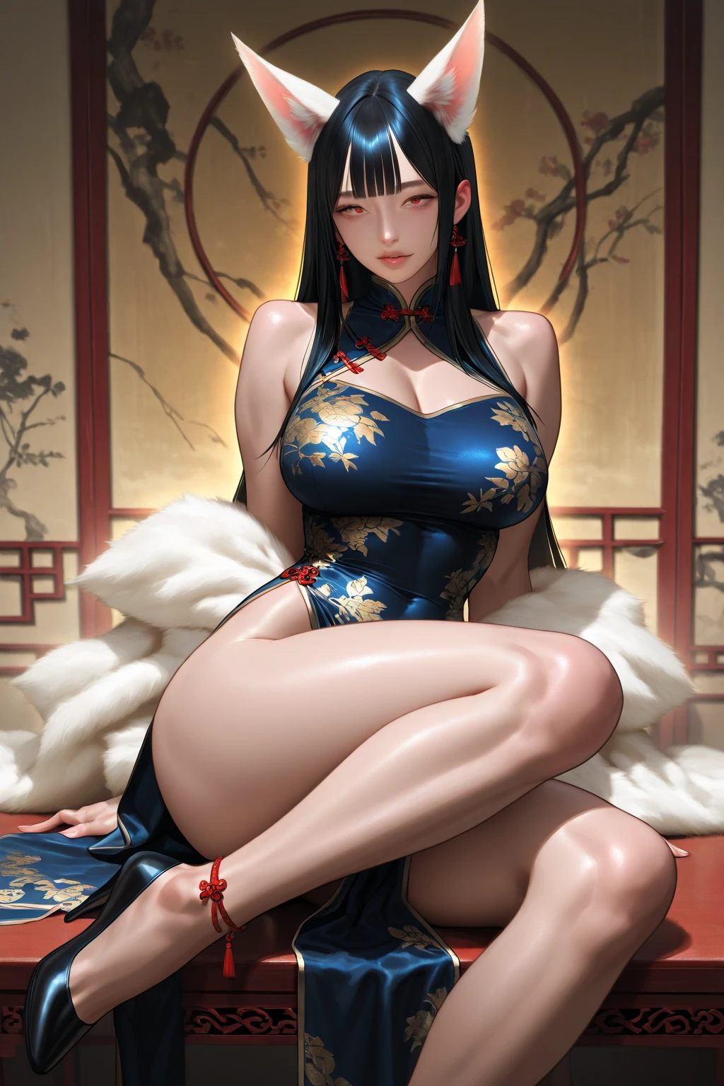 masterpiece, The best quality at the best., 1 woman, mature woman, elegant, china idol, Ancient China,