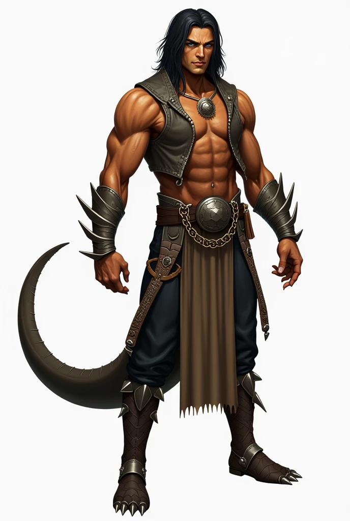 male, wide shoulders, long white hair, wide hips, long white hair, feminine male, monster, wide hips, cute, small waist, dark skin, brown skin, full body, clawed hands, pointed ears, character reference, standing pose, masterpiece, great illustration, detailed, 1 man, gay