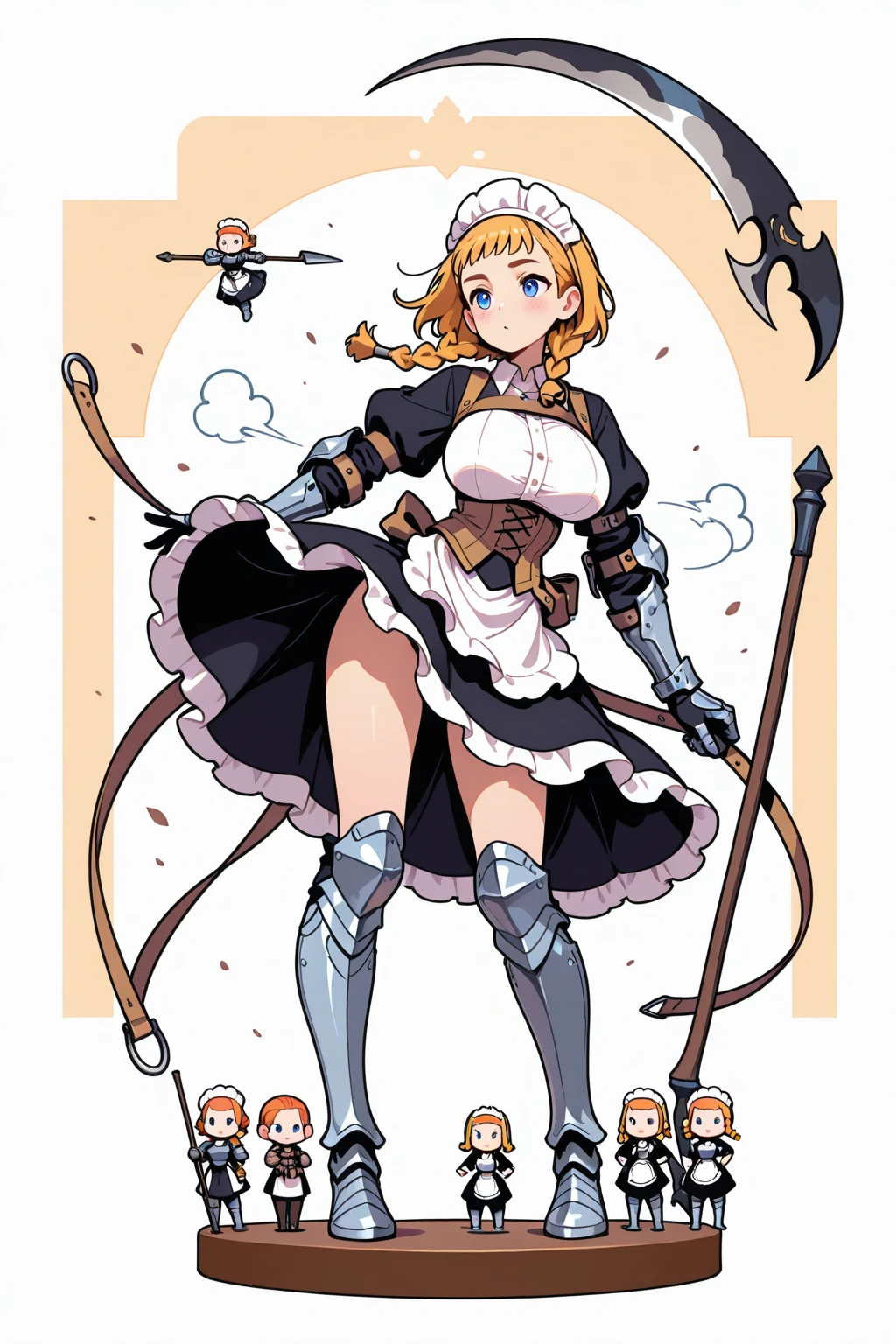drawing of a man with a sword and a helmet, thick lineart, thick black lineart, heavy outlines, she is holding a sword, thick outline, heavy lineart, clean lineart, thick outlines, bold lineart, intense line art, thick line art, with large sword, unsheathing her katana, outline sketch, rough sketch, simple lineart