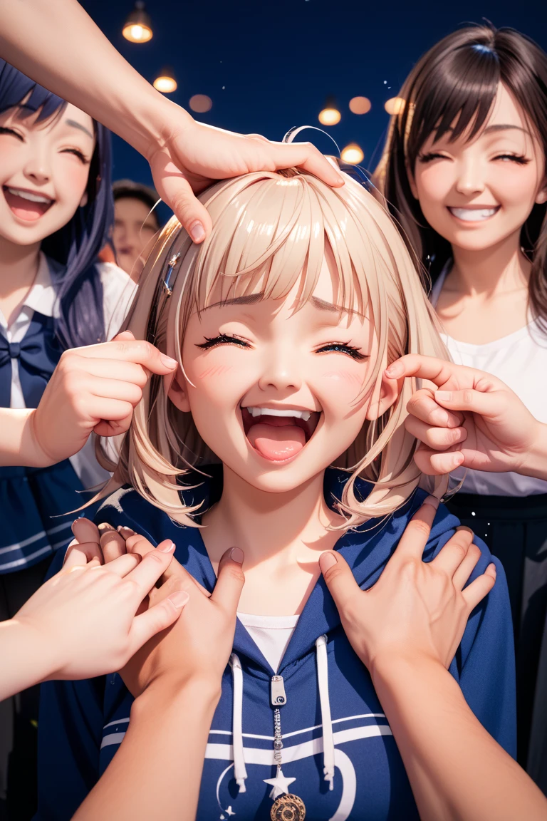 (()),masterpiece,high quality,,a photo of girl,,,1girls,,((Kindergarteners)),((Young Girl)),(()),((open )),Hyottoko ,open