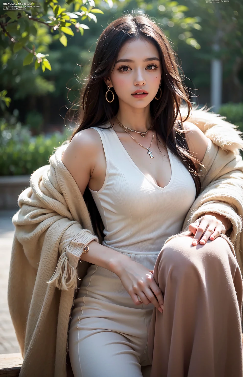 (((best quality))),(((ultra detailed))),(((masterpiece))),illustration,((1 beautiful girl,solo)),((slim,thin,small breasts,flat chest)),((shoulder length straight hair)),stunning female aviation passenger,In the aircraft cabin,nighttime flight,soaring high in the sky,serene beauty,elegance,dark colors,(maxi black embroidered beige shirt-dress:1.3),gracefully flowing,delicate necklace,sparkling pendant,soft lighting,anticipation,window seat,twinkling stars,moonlit sky,tastefully decorated aircraft interior,comfortable seats,warm ambiance,entertainment options,relaxation,tranquility,serene expression,peaceful atmosphere,contrast between darkness and warmth,captivating ambiance,magical moment,essence of summer,allure of the night,enchantment of air travel