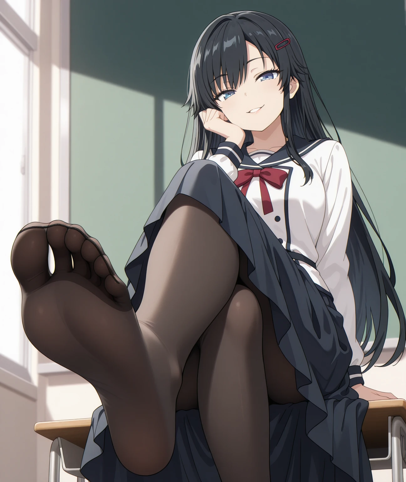 Masterpiece、Highest quality、highest quality、(((Lori)))、 ((((Petite))))、Shiny hair quality、Small face、Sitting、Super detailed, beautiful, wide eyes、Ultra-detailed, clear and beautiful faces、(cute illustration:1.2), High-resolution, ultra-detailed, best quality, embarrassed、cute、Thighs