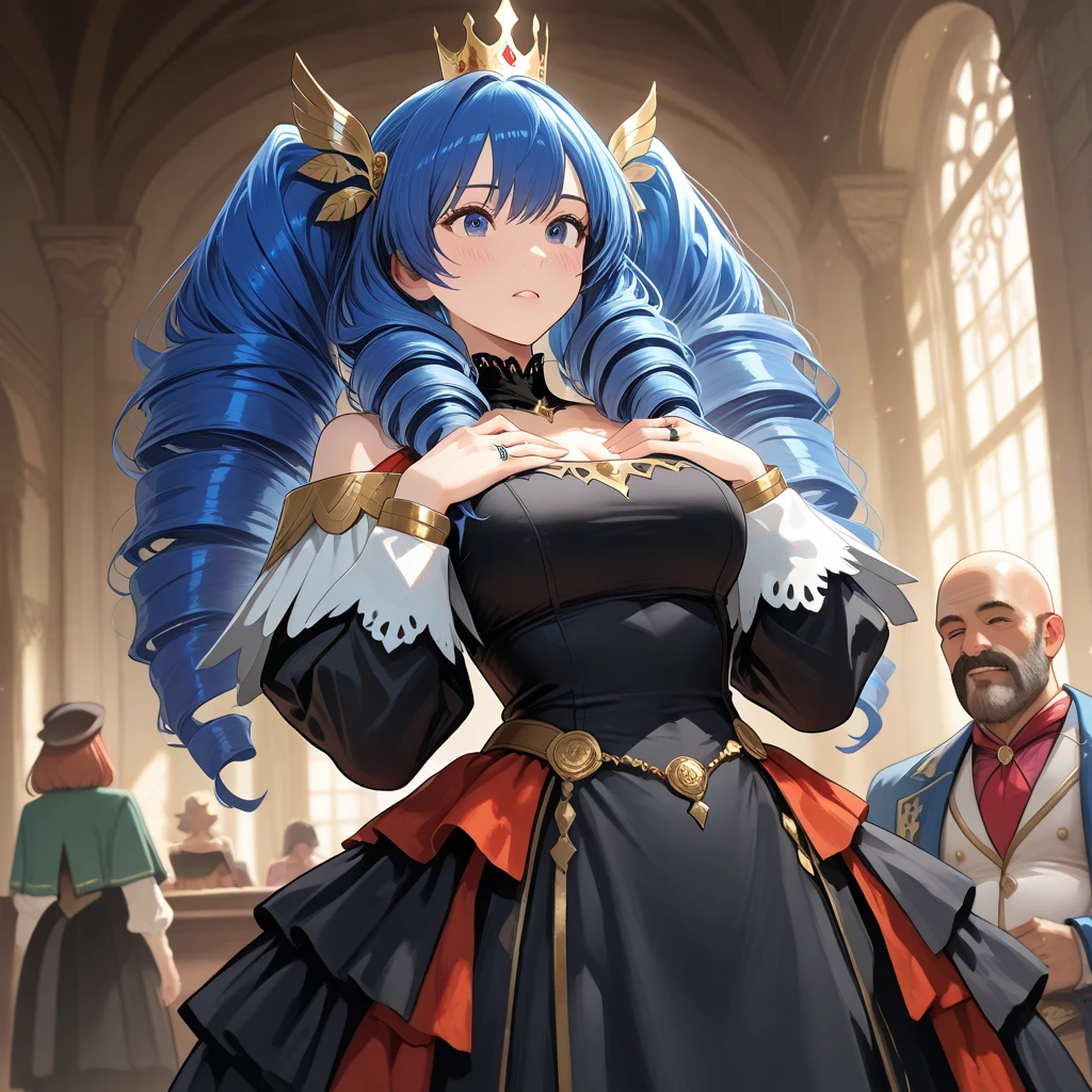 (masterpiece), (best quality), (ultra-detailed), vibrant colors, perfect body, vivid colors, scenery, sharp focus, best quality, masterpiece, detailed outfit, (((beautiful detailed eyes:1.4))), intricate details, depth of field, ultra high resolution, (highest resolution),(masterpiece), (best quality), (ultra-detailed), (ultra-detailed), (restaurant), multiple girls, eyes sparkle with hidden longing, ephemeral, gorgeous multi-color hair radiating light, expressive and sparkling eyes, blush, large breasts, huge breasts, wide hips cleavage, smiling fondly, perfect hands, nice hands, (((multiple girls, group picture, lineup, harem, 6+girls))), ((((princess dresses)))), legend of Zelda \\(series\\)**