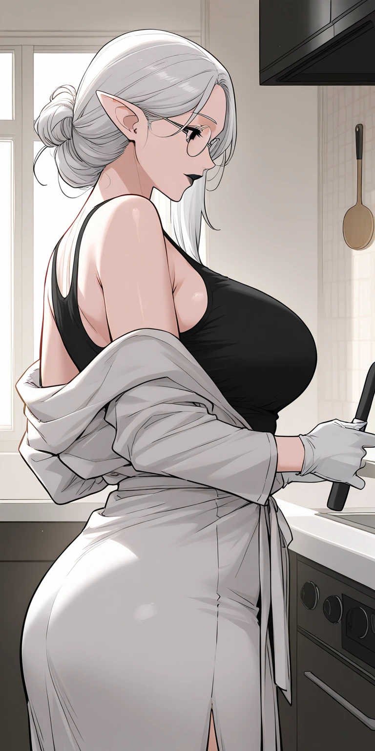 Bikini breakage,Tear the bikini,Broken shoulder strap,severely injured,combat damage,weak,huge breasts,blush,Gently gasp,expression of pain,sweating profusely