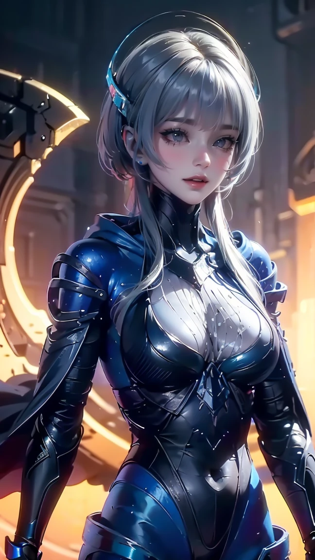 (heavenly beauty, angel), (masterpiece, best quality:1.4), 1girl, cyberpunk, Nun robotic armor, (masterpiece: 1.4), (8K, realistic, raw photo, best quality: 1.4), nipple areola shape clear, sorcerer, gathering magic energy, it's all about playing with the values, variation, recycling results, in-painting really, wet from the rain, She is sexy Wearing Transparent nipples poke)), (Big breasts, big beautiful breasts), Sitting in a church, Sunset
