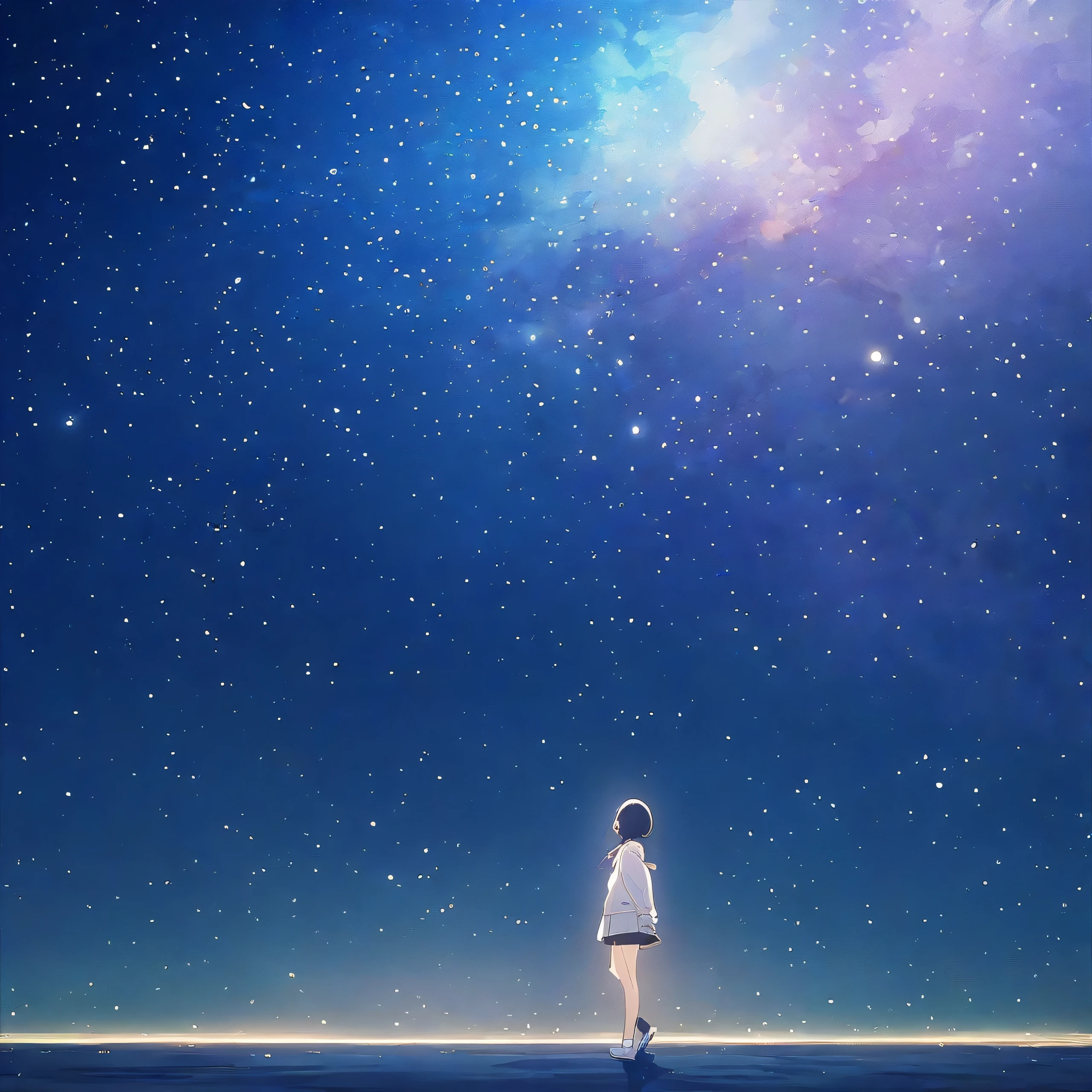 Makoto Shinkai、「just、Walking」、Space