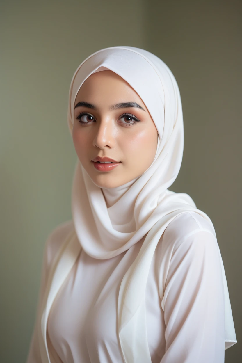 (Emma Watson) (hijab) masterpiece,best quality,upper body,1girl
