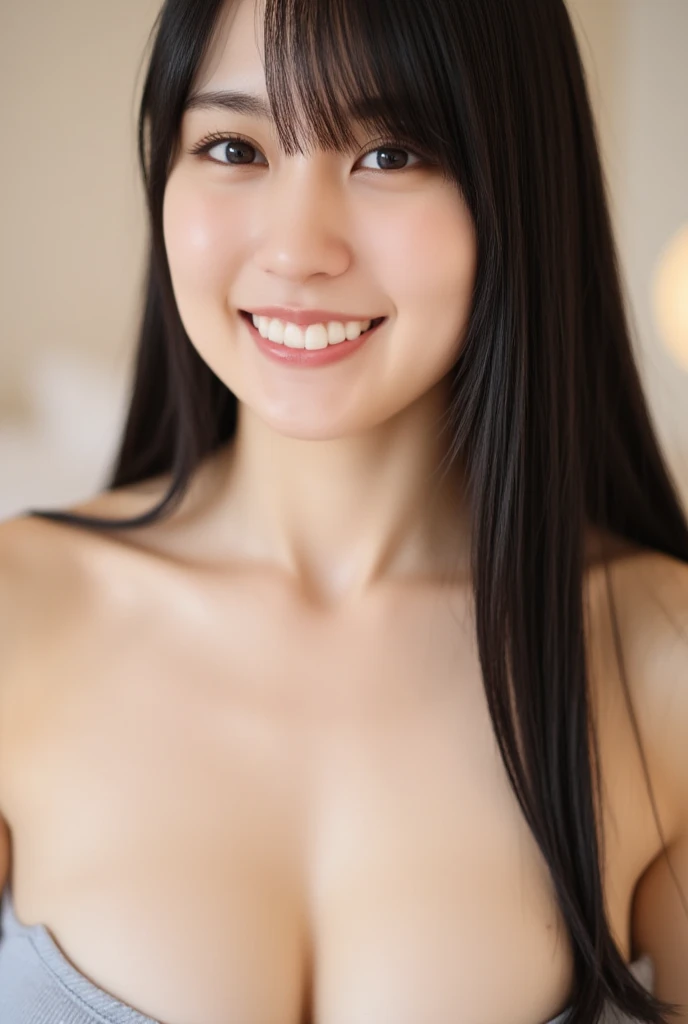 ((flat chest:1.5)), ((small natural breasts:1,5)), ((small natural breasts:1,5)), (open mouth:1.5), ((orgasm:1.5)), ((ecstasy:1.5)), ((seductive emotion:1.8)), (embarrassed:1.8), (top-quality, 8K, masterpiece:1.3), top quality, masterpiece, high resolution, photorealistic, (raw photo), live shooting, 8k wallpaper, perfection, professional lighting, very detailed, fine details, Hyperrealism, hyper realistic, realistic, japanese, (super detailed), (looking at viewer:1.5), (look into the viewer's eyes:1.5), (Photorealsitic:1.5), high-level image quality, very detailed, depth of field, (most beautiful), (dramatic lighting:1.2), (cinematic lighting:1.2), ambient lighting, (front lighting:1.2), highest precision, detailed fingers, detailed hands, detailed eyes, detailed skin texture, textured skin, realistic smooth soft skin, (perfect body proportion), (seductive emotion:1.3), (soft and plump thighs:1.2), (short torso:1.5), detailed face, detailed finger, clear eyes, gentle eyes, accurately drawn arms, accurate and perfect human anatomy, white and soft thighs, realistic smooth soft skin, (beautiful straight black long hair:1.7), (((38 year old naked woman))), ((whole body:1.5)), ((completely naked:1.5)), (Spread your legs wide:1.5), (Spread your hands:1.5), (Bedroom), ((The shape of the female genitals is clearly visible:1.5)), (pussy juice:1.5),