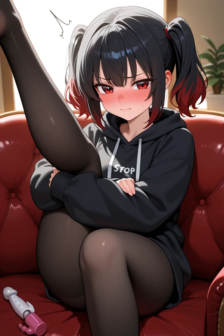 Cute girl, dark green hair, yellow eyes, short hair, cat ears, cat tail, cat collar, sexy ,beautiful eyes,Cute pause, full body,Draw hands better, dark green hair, beautiful smile,, draw the hand well, Lifting her ass, Tongue outside the mouth, bad girl,going to school,school, School clothes, Skirt + hoodie, High quality drawing, She crawls on the ground like a cat and puts her hand near her mouth. There is nothing in the background, an empty background,walk like a cat,