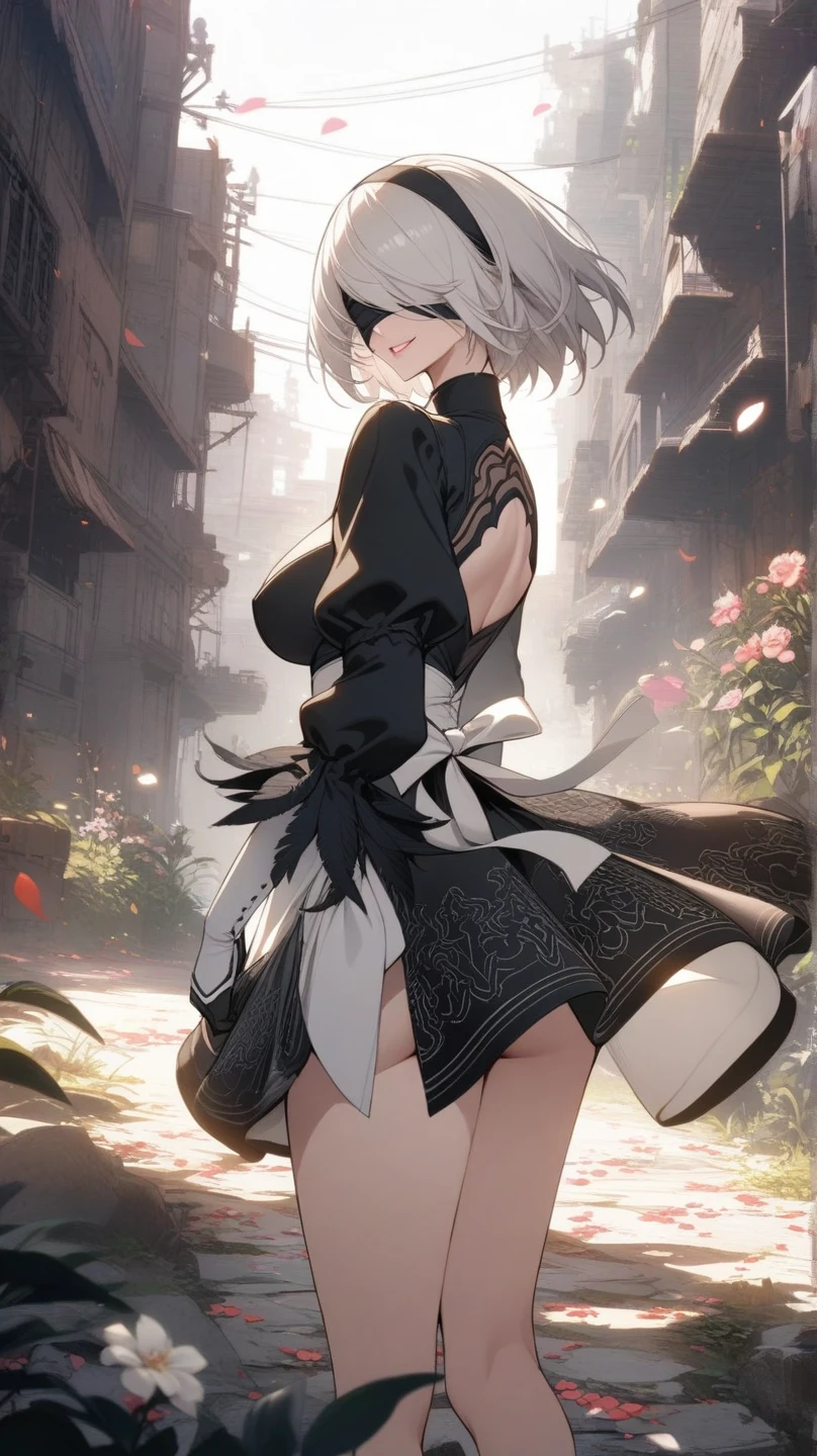 masterpiece, best quality, highly detailed, ultra high res, ayase arisa, 1girl, solo, hair ornament, short ash grey hair, side ponytail, glossy lips, sleeveless halter-top witch dress, witch dress, medium breasts, standing, thigh boots, forest, puffy skirt, layered skirt, tiered skirt