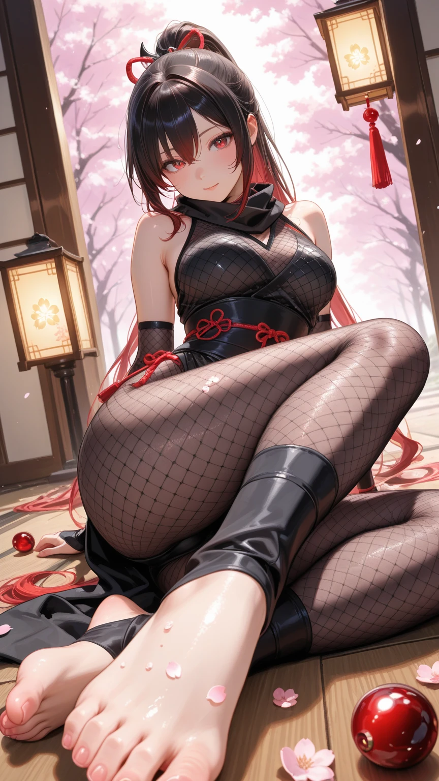 beautiful young european woman, fishnet bodysuit, short black hair, small breasts, squeezing breasts. (((bare breasts))), full body, (((shibari))), ((tears. sexual harassment, pain, cum on breasts, cum on face)), clothespins on the nipples