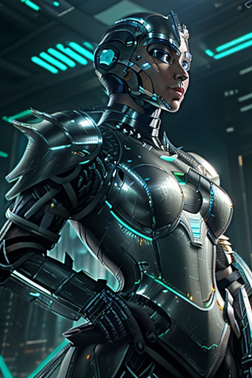(best quality,4k,8k,highres,masterpiece:1.37), ultra-detailed, (realistic,photorealistic,photo-realistic:1.37), (aerial view), (top down perspective), (1insectoid woman), (the focal point is one woman pulling a video game cartridge out of a futuristic artifact chest full of retro video game cartridges:1.6), (the woman is looking down:1.4), (Futuristic artifact box), (the artifact box is open), (The scene unfolds inside a mystical cavern:1.4), fractal_body, (The woman is wearing an organic insectoid exoskeleton, covering her entire body, made with glass details:1.5), (dynamic angle:1.37), (The woman hair is made of fractal technologic components:1.5), (fantasy and sci-fi mixed:1.5), holographic glitch effects floats around the woman, vibrant colors, (A purple glow emanates from inside the treasure chest), glowing lights, (abandoned machinery), (there are old video game cartridges and consoles on the background), mystical creatures, pixelated details, (there are crystal formations spreading on the background), (futuristic technology), (ancient artifacts), mystical energy, vibrant retro aesthetic, atmospheric lighting, hidden passages, ancient ruins, mysterious symbols, shimmering water, lush vegetation, interdimensional portals, ethereal music, nostalgic atmosphere, immersive storytelling, epic adventure, delightful surprises