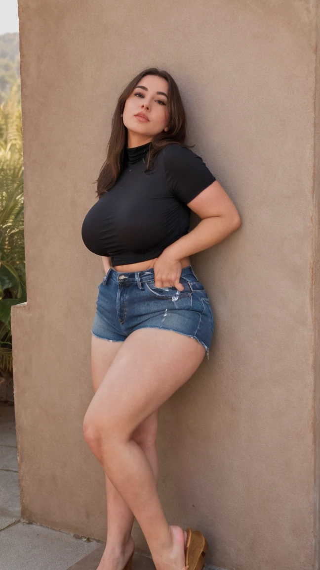 araffe woman posing for a picture, at california adventure, photo taken in 2 0 2 0, disneyland as backdrop, taken in 2022, photo from 2022, taken in the early 2020s, photograph taken in 2 0 2 0, Big, huge , no clothes, sexy, cute, no clothes, thick, bbw, chubby stomach, thick nipples, nipple piercings, large areola, hard nipples, piercing through shirt, busty, major cleavage, naked, ripping through top, spilling over sides, bra too tight, extra wide hips, fat bbw, showing off huge belly, fat stomach, fat bbw, big tummy, bare stomach, uncovered stomach, play with stomach, belly muffin top, belly hanging out of clothes, belly out, muffin top spilling over, no clothes, naked, big fat belly, belly fat spilling out, no clothes, NSFW, naked, thick ass, short, huge belly