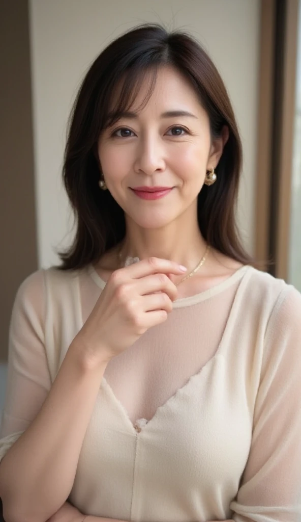 （最high quality,、8k）、Sharp focus、high quality、High resolution、(((Adult women、Beautiful woman, 40 years old)))、 Perfect proportions、Facial details、Highly detailed eyes、Thick lips、(((Plump figure)))、Beautifully styled hair、Random Hairstyles、(((Wide open cleavage)))、Simple and colorful yukata、((Seaside park in the background))、Beautiful thighs、(((Stand up straight and pose)))