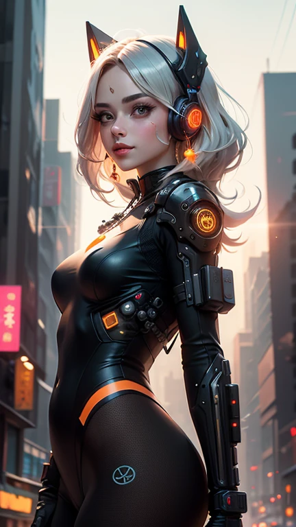 nijistyle, (((woman's))), (((Best Quality))), (((Master Part))), (((grown up))), Post-apocalyptic punk, Bunny, Furry, anthropomorphic, Demon Rabbit, half-human, Rabbit Woman, white fur, white wool,, Furry, Black tattoos, ear piercings, bunny ears, long ears, Black Eyes, black sclera, Hand with steel gloves and metal tips, (( Stars under the chest )), nearly naked, Simon Beasley's style for comic book cover "Brooklyn Gladiator", The pose is sensual, scantily clad, nearly naked, Destroyed clothes, Metal chains and stars, leather jacket, Frontal angle ( Best Quality), (absurdes), the perfect body, Sex scene, Multicolored Iroquois, Background with the ruined city