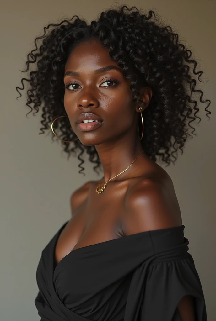 black women with ebeny skin