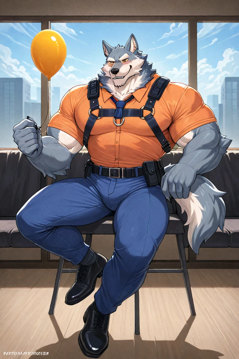 best anatomy, best quality, (by null-ghost,by darkgem,by pino daeni,by zoroj, by redrusker), (furry art, soft shading:1.1), bara, (furry glamrockfreddy,:1.1) bears, three males, (broad shoulders, narrow waist:1.05), 5 fingers, , ear ring, blue eyes, black nose, blue claws ,standing in a bedroom, masterpiece, Ultra highest quality, unreal engine, trending on ArtStation, Intricate, Ultra heavy High Detail, dramatic, realism, erection, thick cock, realistic, sitting, muscle, furry, day, looking_at_viewer, Ultra heavy detailed eyes, Ultra heavy detailed body, Ultra detailed heavy face, Ultra heavy detailed cock, Ultra heavy detailed balls, expressive, masculine, BDSM harness, blue_cock