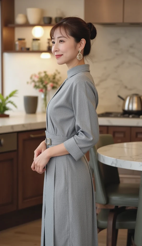 (in 8K, Highest quality, masterpiece:1.2), (Realistic, Photorealistic:1.37), Ultra-detailed, Natural light, , 1 person, 4 woman, Black Hair, Trendy clothes、Less exposure, Highly detailed face and skin, Detailed eyes, Highly detailed face and skin、Take a full-body photo、Farbe々A pose、