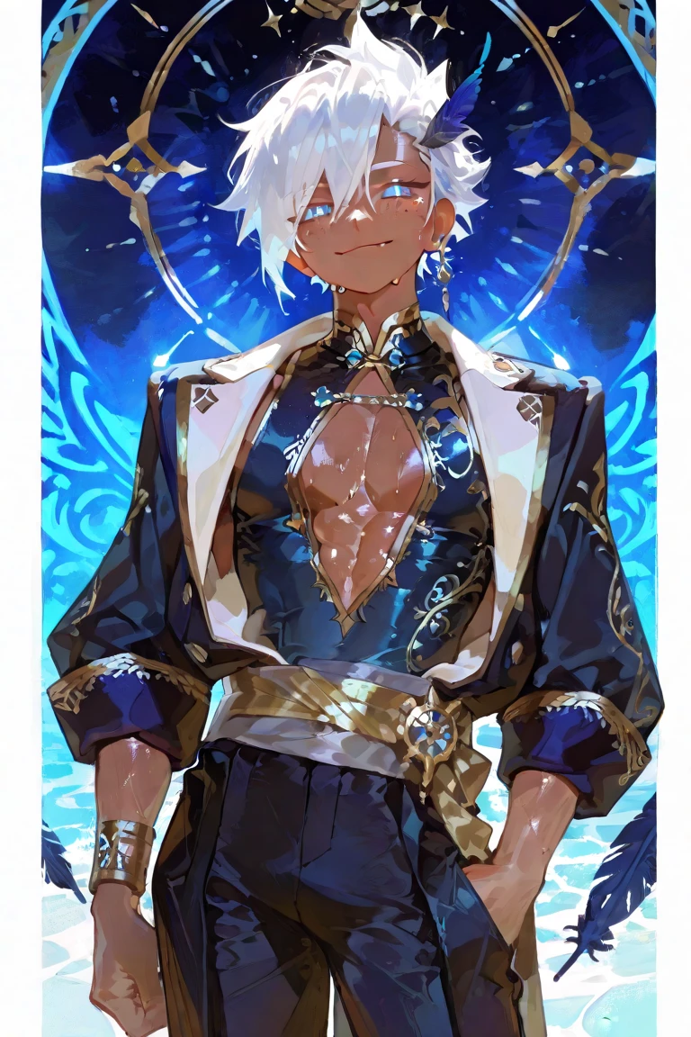 A naked Gacha male
