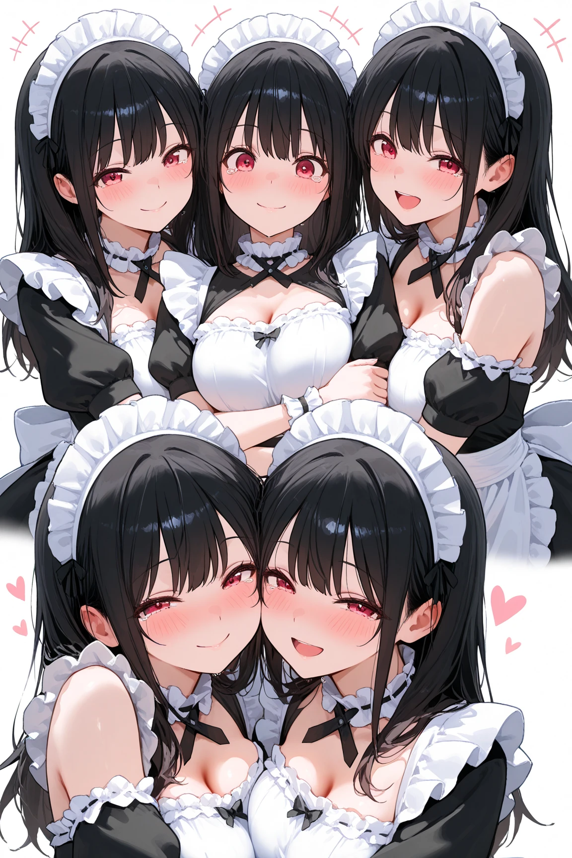 high resolution、2Beautiful women、Older sister and younger sister、Two Sisters、隣り合うOlder sister and younger sister、Big Tits、Voluptuous、Lewd、Gal、?????、Invite a man、Give a blowjob、Older sister and younger sisterでフェラチをする、Sisters who like dick、Sisters who like blowjobs、Sisters get excited by blowjob、Sisters licking one dick with their tongues、Sisters happily licking dicks、Sisters get cum on their faces、Ejaculating、Sisters covered in cum、Lewdな姉妹、Sisters who like to cum、Maid服、Maid