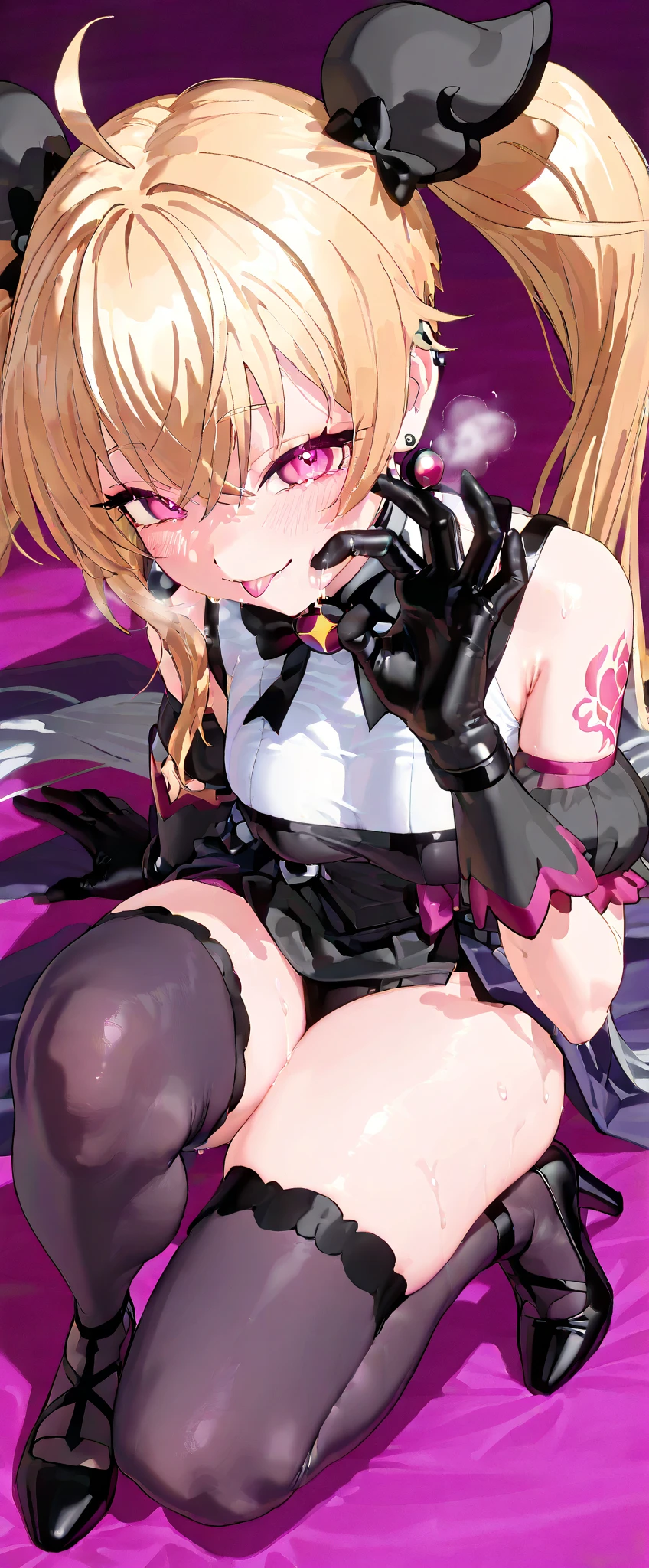 Browsing Caution,(In prison,Arms chained to an operating table,Legs chained to the operating table,Metallic colored Sailor Ballerina transforming heroine,Shiny metallic leotard with ruffled skirt,Sleeveless,Waist ornaments and armor adorned with large jewels,Transformation Heroine Hair Accessories,Ripped metallic thigh-high socks,A big red ribbon and a big jeweled brooch,Shiny metallic heroine costume,Tight transforming heroine gloves:1.5),(Men and women having sex in the missionary position,A transforming heroine gets raped:1.5), (vagina,penis:1.5),(Wide-open legs,Raise and stretch your arms, lying on the operating table,Legs stretched out to the sides:1.5),(Men surrounding a girl,His arms are shackled,Her legs are strapped to the operating table,Restraints bind the limbs,Massive bukkake,Semen Pool:1.3),belly button, (The girl is crying,Open your mouth:1.3),Sweat,Love Juice, (Petite Girls,young,thin,Very small breasts:1.5),Blonde twin tails,Perfect Face, Perfect Anatomy,(Cowboy Shot:1.5),(vaginaから溢れる:1.2)