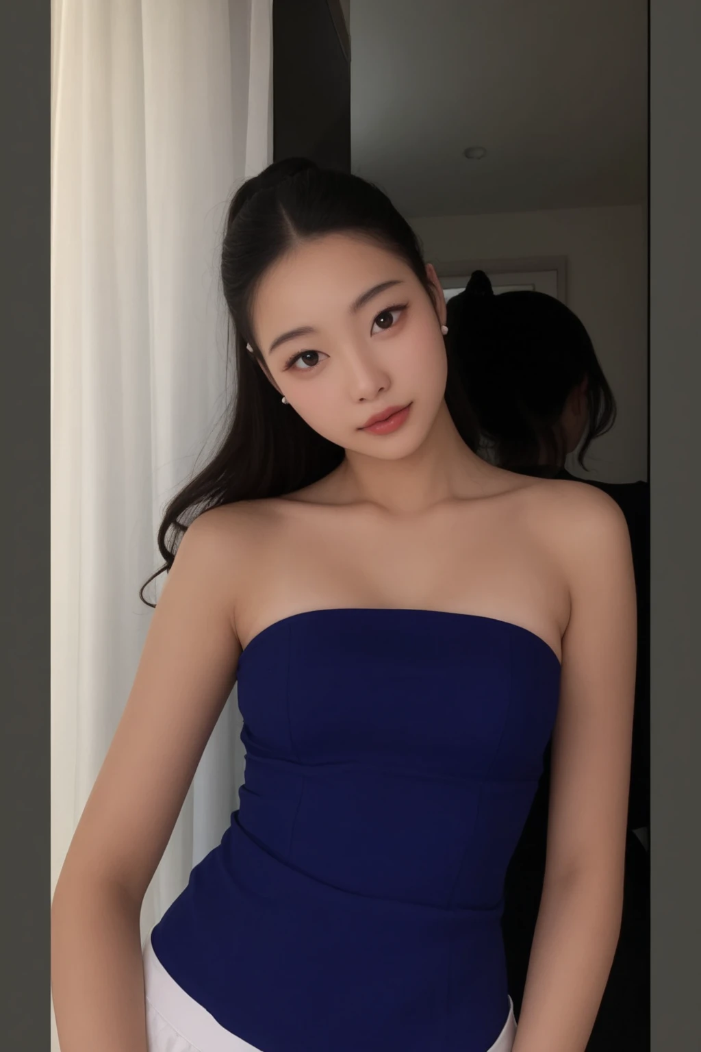 Arafida woman with blue blouse and white pants posing for a photo, Retrato de Sophie Mudd, jennie cerveza, Jennie from blackpink Girl portrait, :: jennie cerveza, Cerveja Soft Devil Queen Madison, 18 years, belleza asombrosa, hermosa modelo, lindo poarch, Violeta Myers, Dua Lipa, belleza asombrosa, Modelo muy lindo, vestido justo, lindo coreano, asian bride