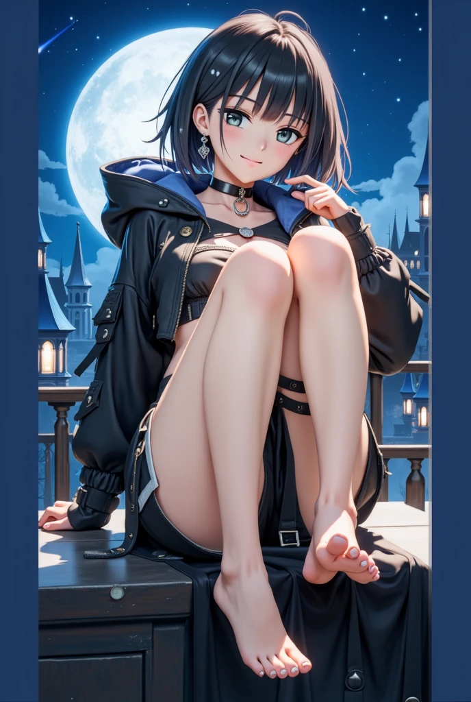 NSFW,(super detailed illustrations,8k cg wallpaper,highest quality,very detailed,ultra high resolution,best aesthetics),(((cowboy shot,From before))),1 girl ,Idol Master, {{{chiyo sirayuki}}}, (18-year-old,beautiful girl),((Beautiful dark purple eyes)),(((beautiful black hair))), ((((extra short hair)))),(straight hair)),((dull bangs)),(((black gloves))),(wet skin),(Sweat),(vapor),((flat chest of drawers,small breasts)),((((thin and tall)))),((((night)))),(pubic black hair:1.4),(Busp, Man juice drips, no makeup, Sweaty body),(((bright))),((flash)),(open your mouth),((stick out tongue)),(collar),((((black butler uniform)))),(((open clothes))),(Kamimei),((back alley at night)),((ecstasy)), deep breath, Good vibes,(spread your legs), (squat),((spread your pussy:1.3)),((((female masturbation:1.7)))),(((Mess with yourself))), ((Put your hand in your pussy:1.7)),(cum out:1.3),((vapor)),(scatter Sweat),(ejaculation on body:1.9),(cum on head:1.3), (cum on face:1.3),(peace sign:1.5),