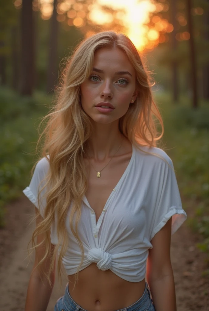 masterpiece, best quality, cinematic photo,  anatomically correct,
digital artwork illustration ,
innocent 20yo  woman, pale skin,
polish,
pronounced feminine features,
(stretching),
t-shirt,
straight blonde hair,
large breasts,


(cosmic background),
dark illustration style,
(8k, dynamic composition, photorealistic, sharp focus), elaborate background, cinematic, rule of thirds,
backlight,

film grain,
intricate details,
fine details, --s2