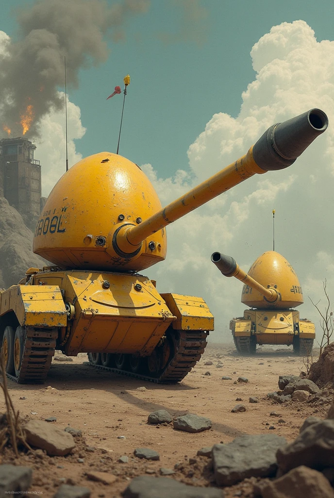 20 ton tank with fanta and ants