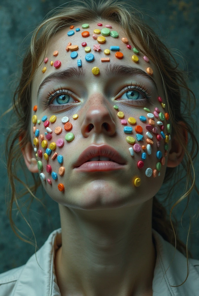 kate, face, eats yogurt from a spoon