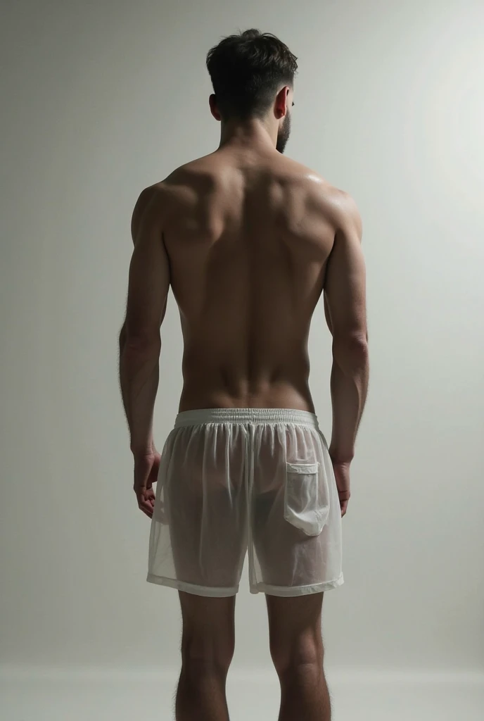 man dressed in lingerie