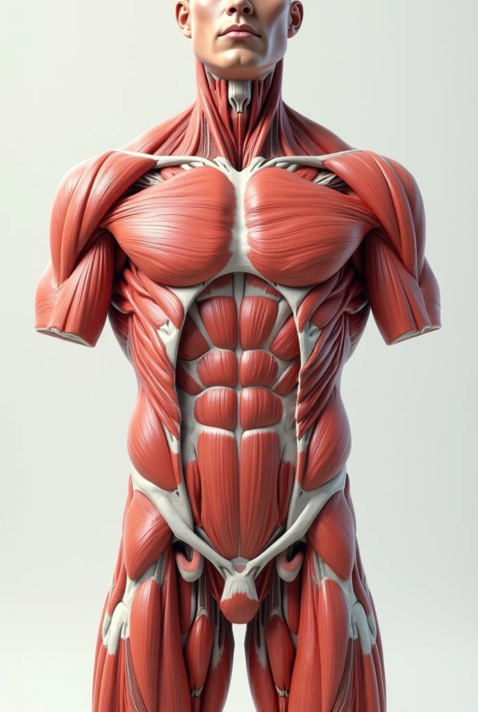 The anatomy of the muscles of an arm, realista, 8k, cinematic --aut