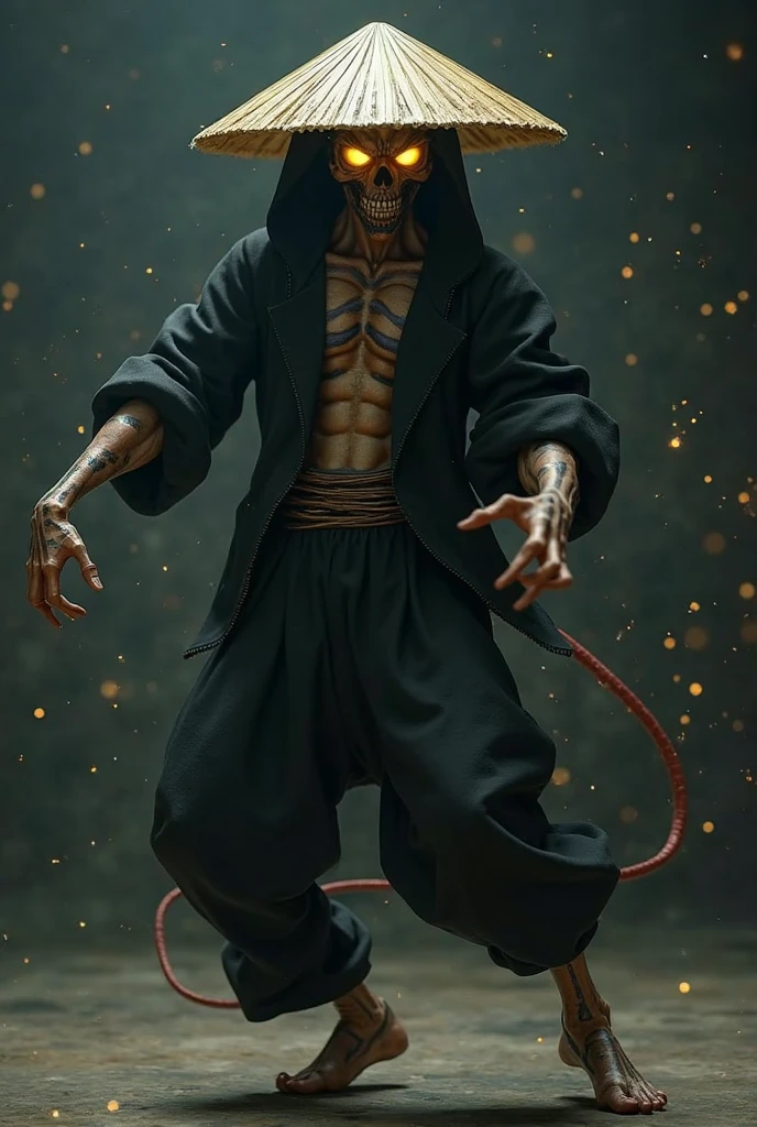 8k, complex, elegant, Highly detailed, majestic, digital photography, surreal painting, defeat magic, Sinuous Lightning, (masterpiece, side light, fine and beautiful eyes: 1.2), HdR, (bright blue eyes)), Naked upper body, (bright tattoo), Chico handsome, cana, musculature, black skin, demon horn, Raining, handsome, in front of the camera, masterpiece