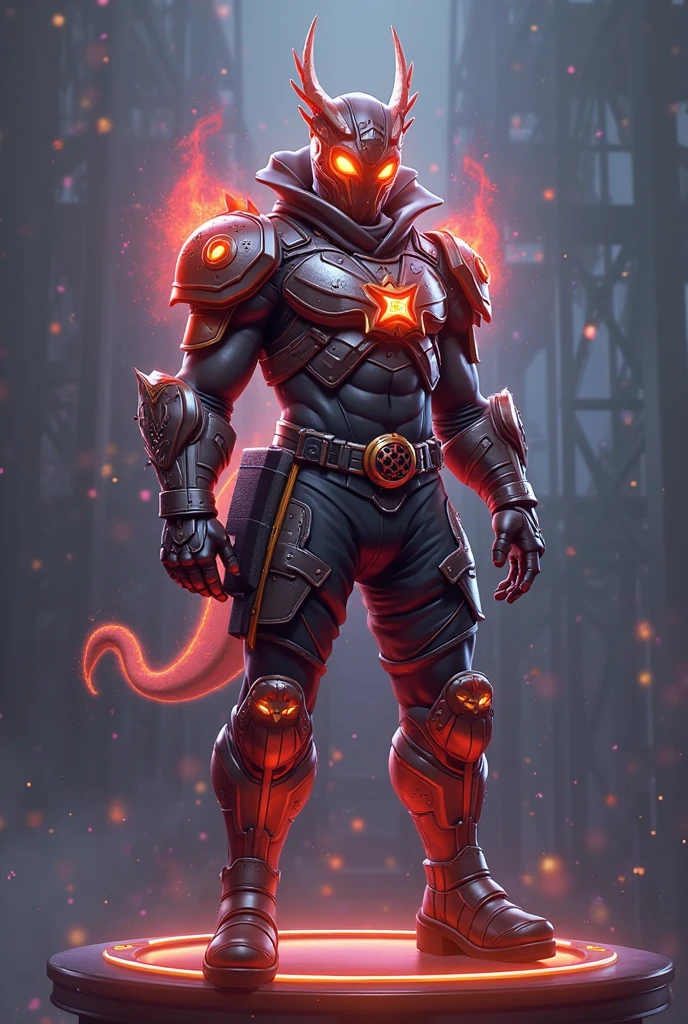 dark fiery siderman