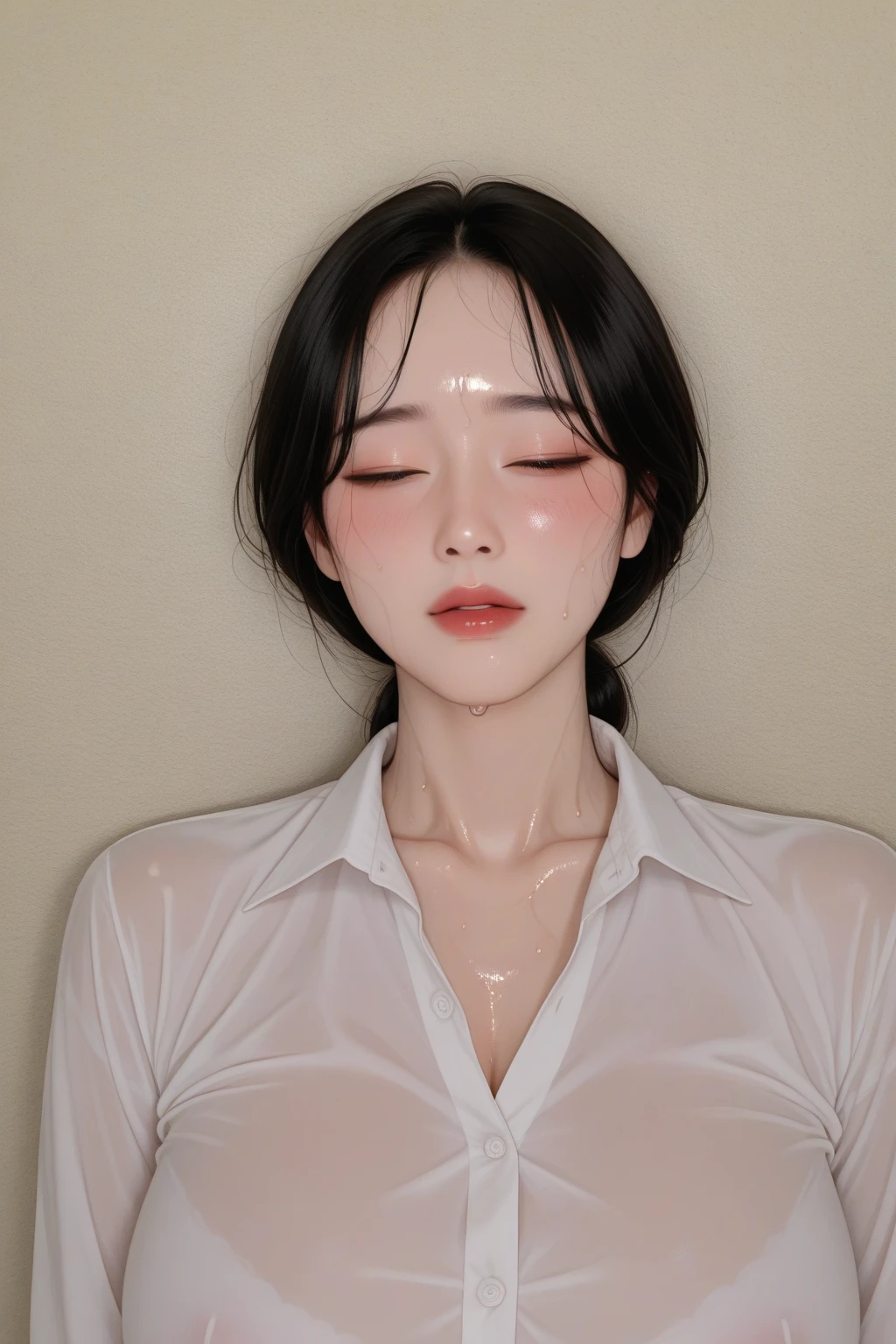 nsfw,Super super huge breasts,tits,Nipples,Breasts bigger than face,No clothes needed around the chest,全naked,女性のnaked,Big Breasts,より大きなtits,Remove all clothing,titsを強調,naked,Not wearing clothes at all,Uncovered breasts,tits,Curly hair as it is