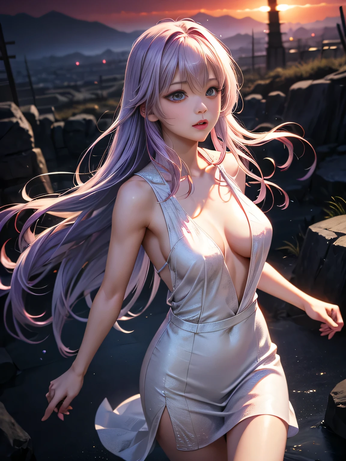 <lora:linen_dress_v0.3a:0.9>
1girl, linen dress, long sleeves,
<lora:busujima_saeko_v1.0:1> busujima saeko,, masterpiece, best quality, highly detailed
