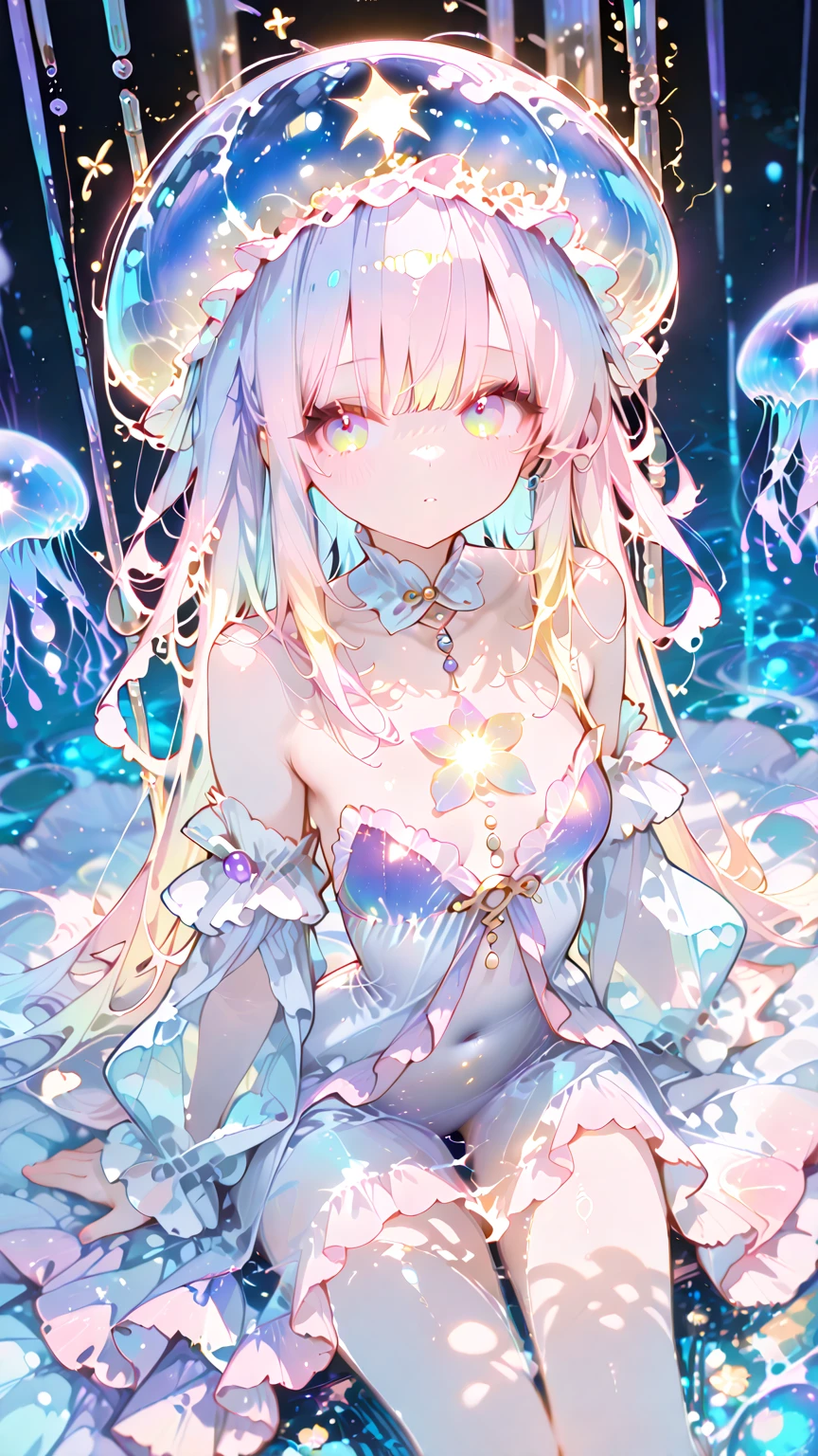 (Translucent liquid skin:1.6), No humans, punk outfit, purple hair, partial fused exoskeleton, Beautiful eyes with fine symmetry, (Intricate details:1.4), (Highly detailed face and eyes:1.2), slim figure, destroyed city, urban combat, anime, fantasy, detailed background, 2D, (Highly detailed), (high resolution), (Best quality), (masterpiece)